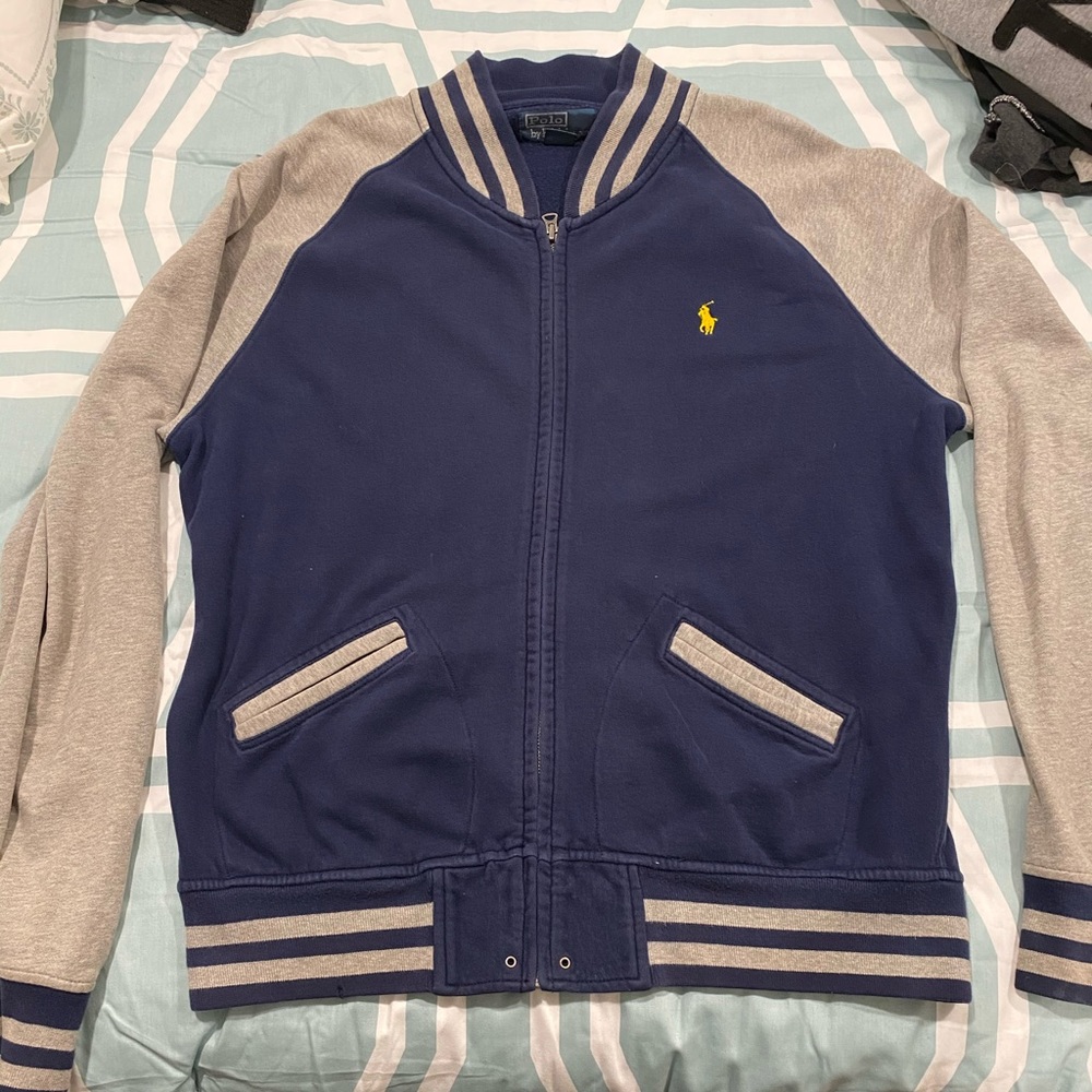 Ralph Lauren polo varsity cotton jacket
